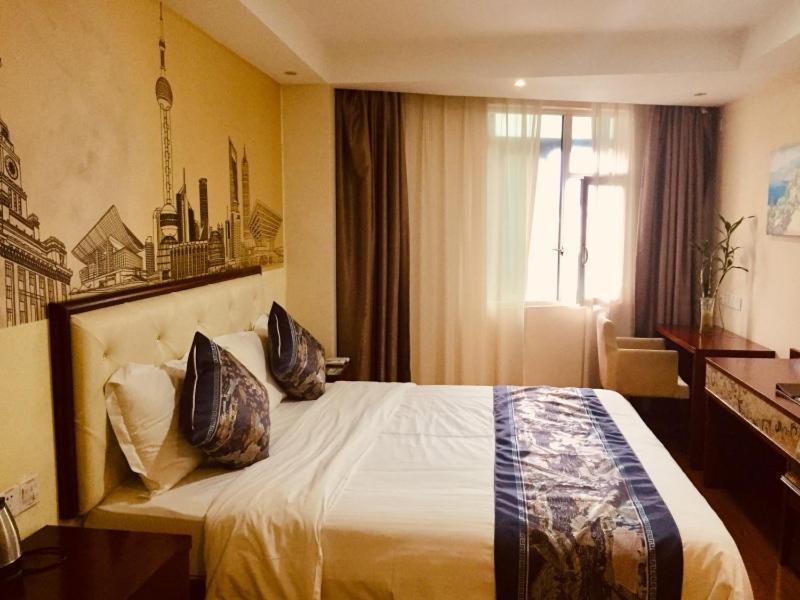 Greentree Inn Guangxi Yulin Jincheng Commercial Building Shell Hotel Yulin (Guangxi) Exterior foto